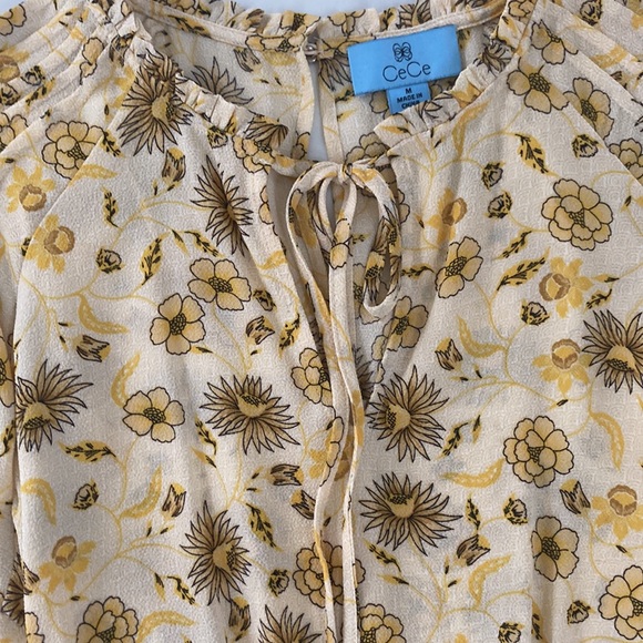 NWT CeCe Bohemian Bazaar size medium women’s romper - Picture 4 of 5